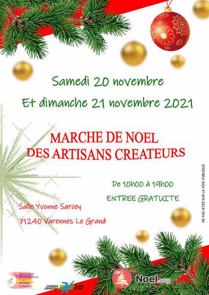 Marche noel artisans createurs varennes le grand 71 l 42936861